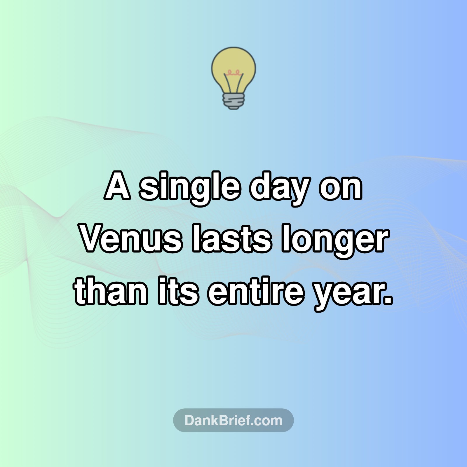 Mind-Blowing Space Fact!