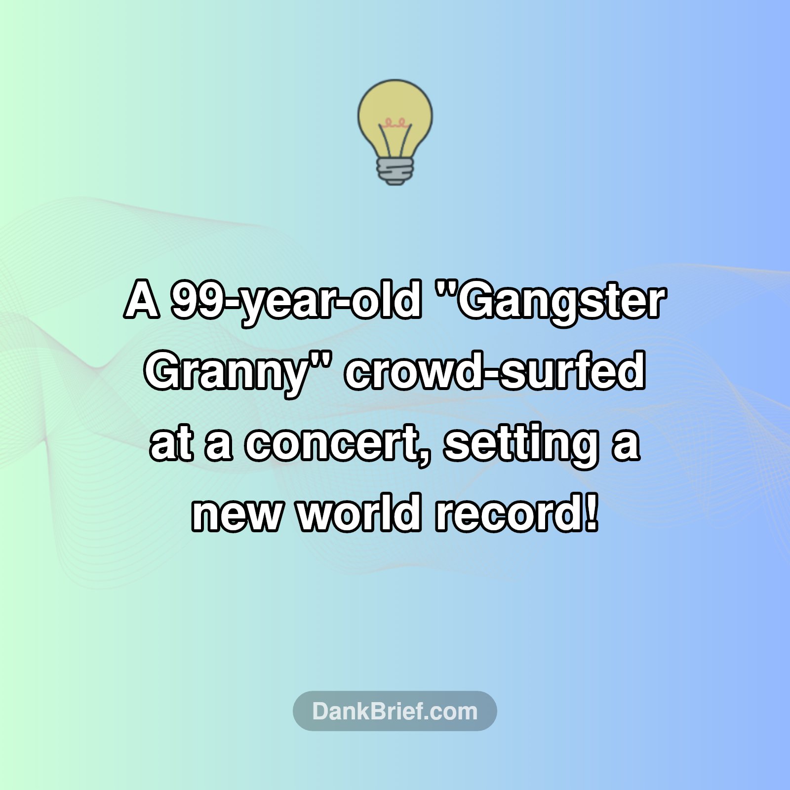 Epic Granny Breaks World Record!