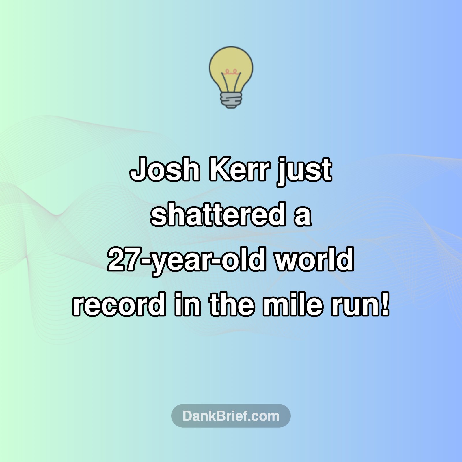 History Made: The Mile Record Falls After 27 Years!