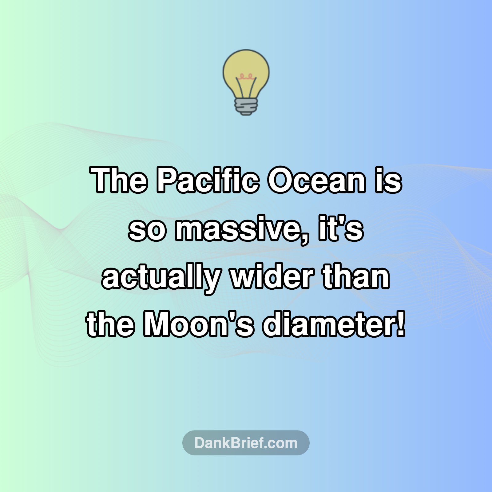 🤯 The Pacific Ocean vs. The Moon?!