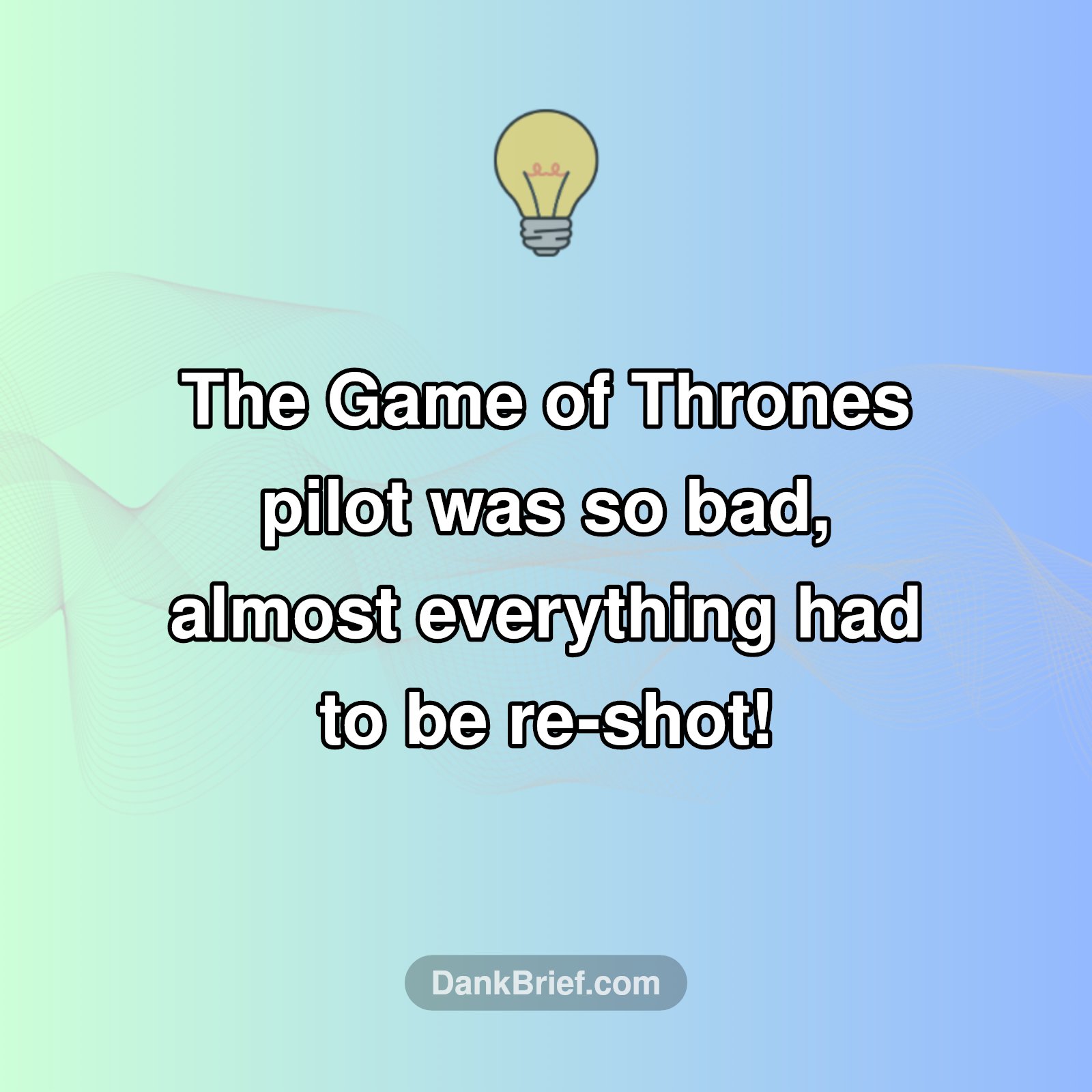 GoT's Secret Disaster Pilot!
