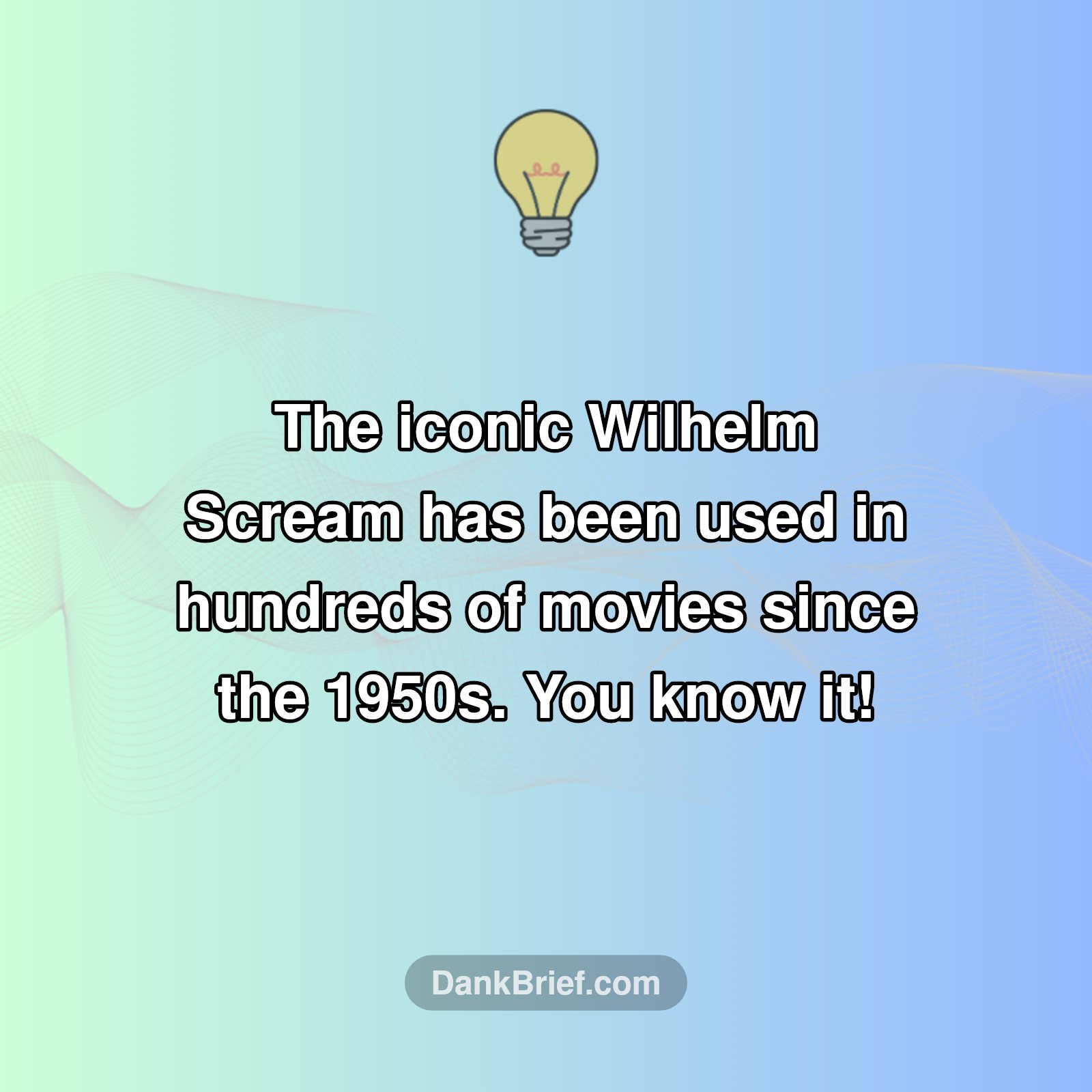 That Scream You've Heard A Million Times?!