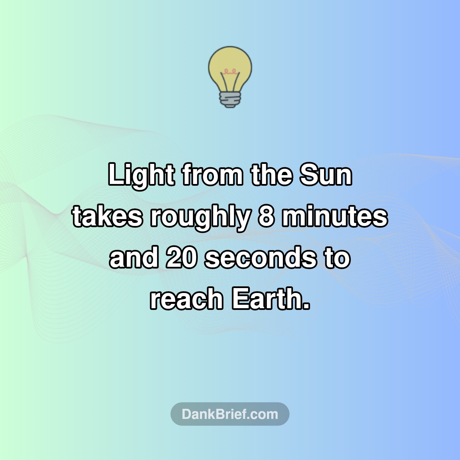 Mind Blown: Sun's Light Journey!