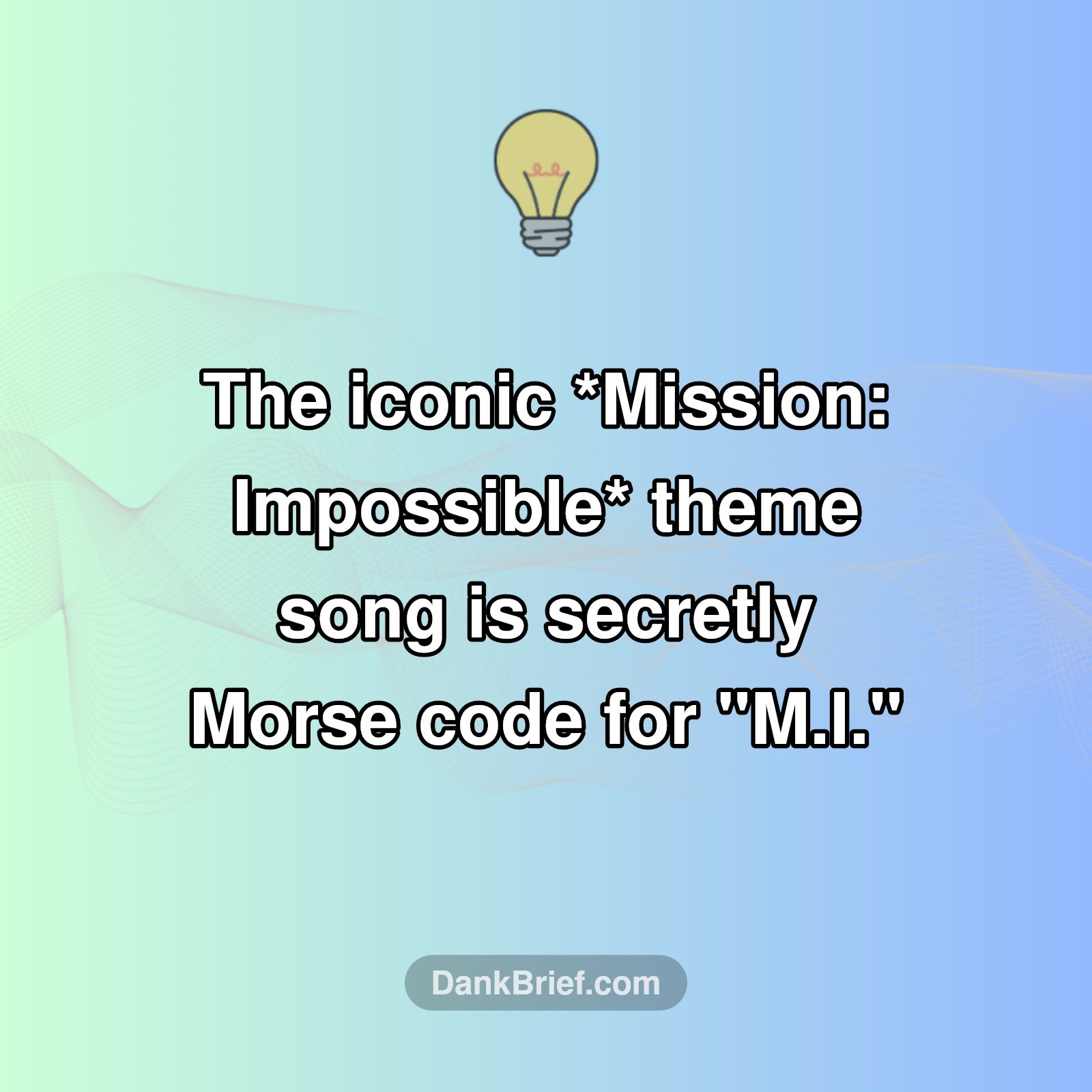 Mind Blown: The Secret Behind the Mission: Impossible Theme!