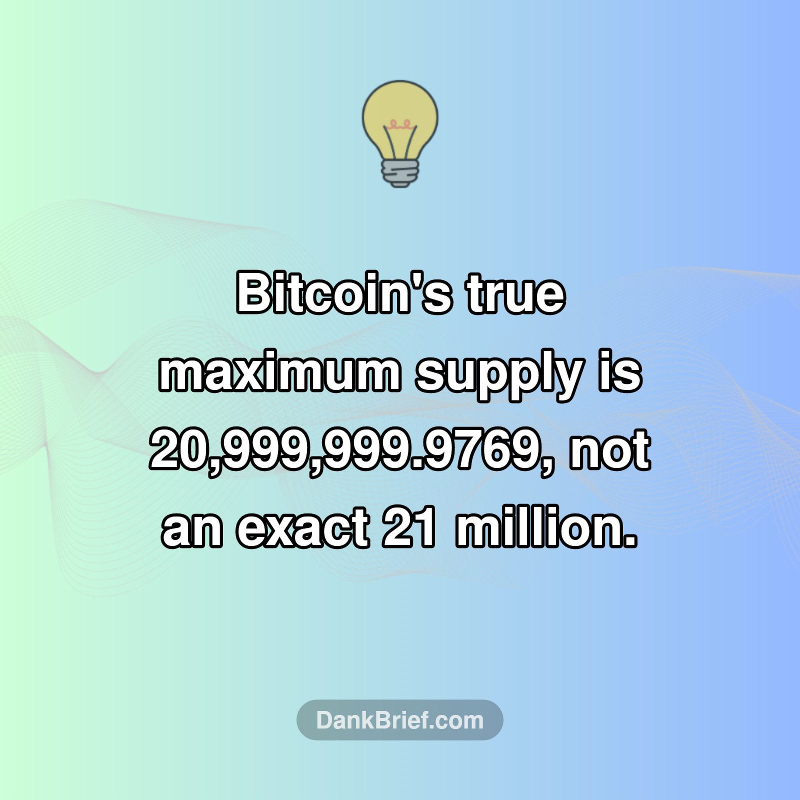 Mind Blown: Bitcoin's Secret Supply Cap