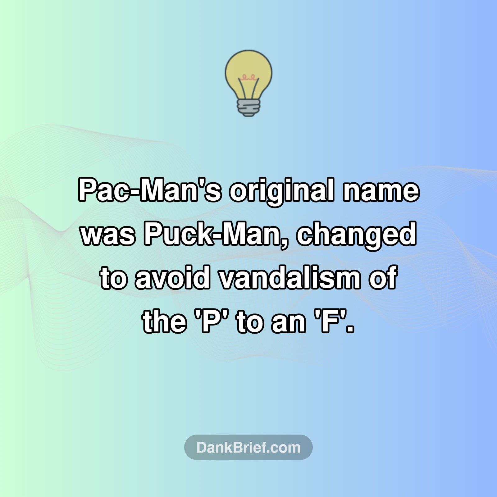 Did You Know: Pac-Man's OG Name?!