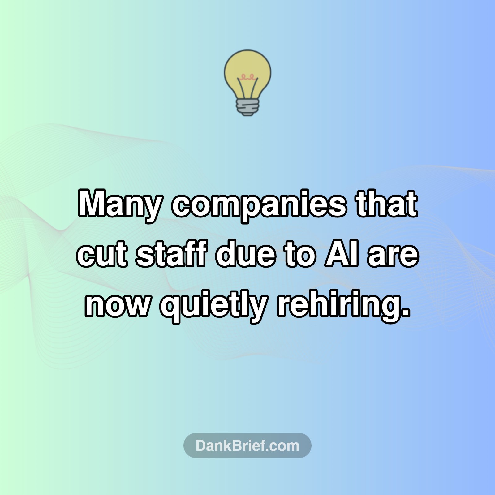 The AI Rehire Trend!