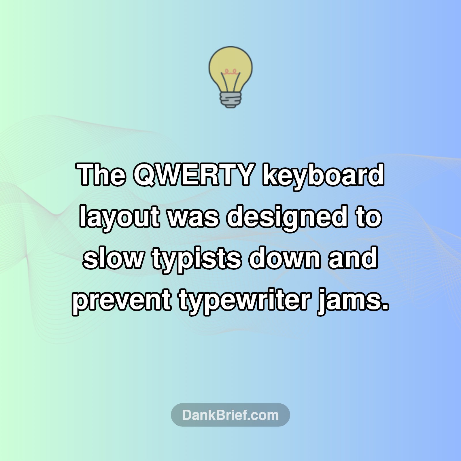 Mind Blown: QWERTY Keyboard