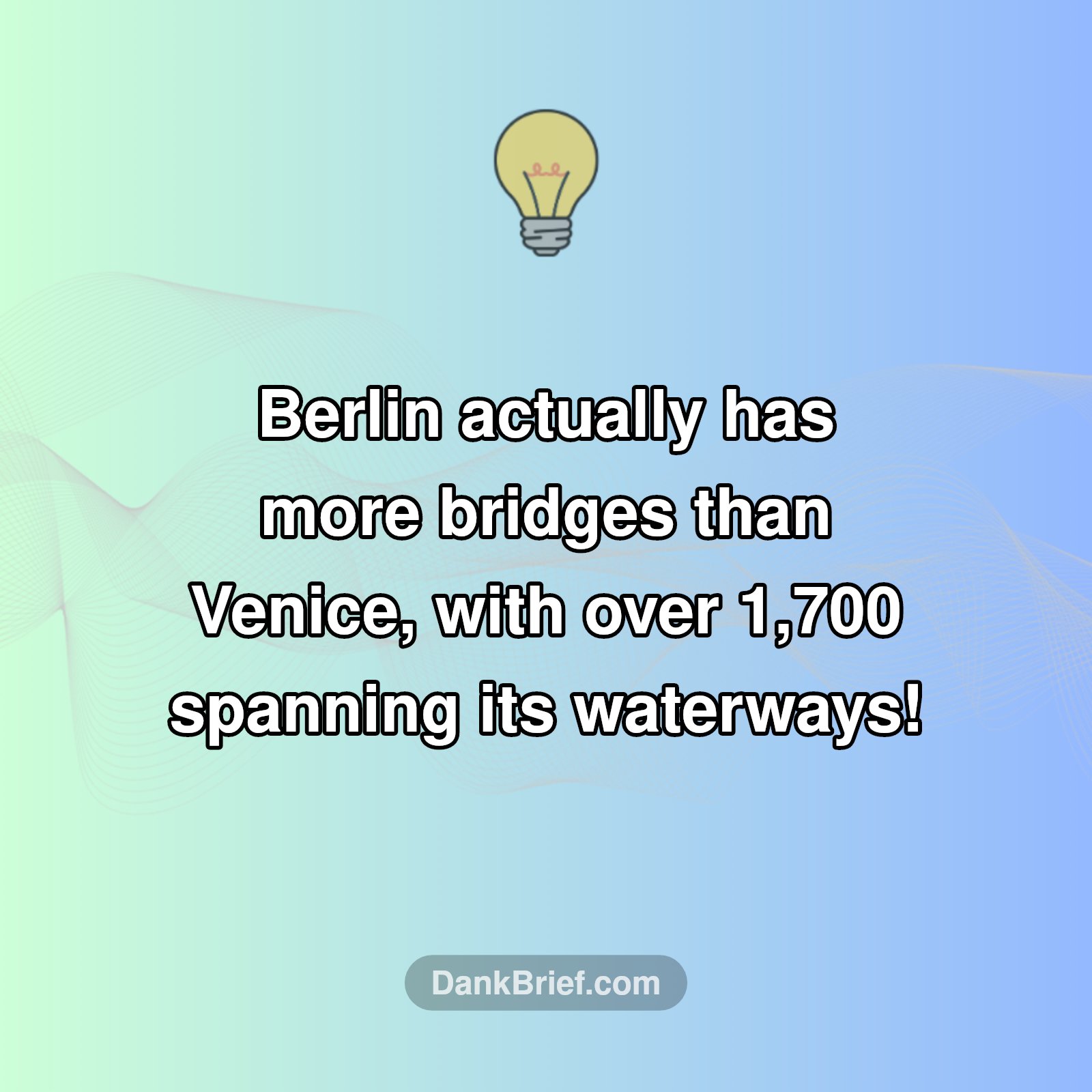 Mind Blown: Berlin Bridges!