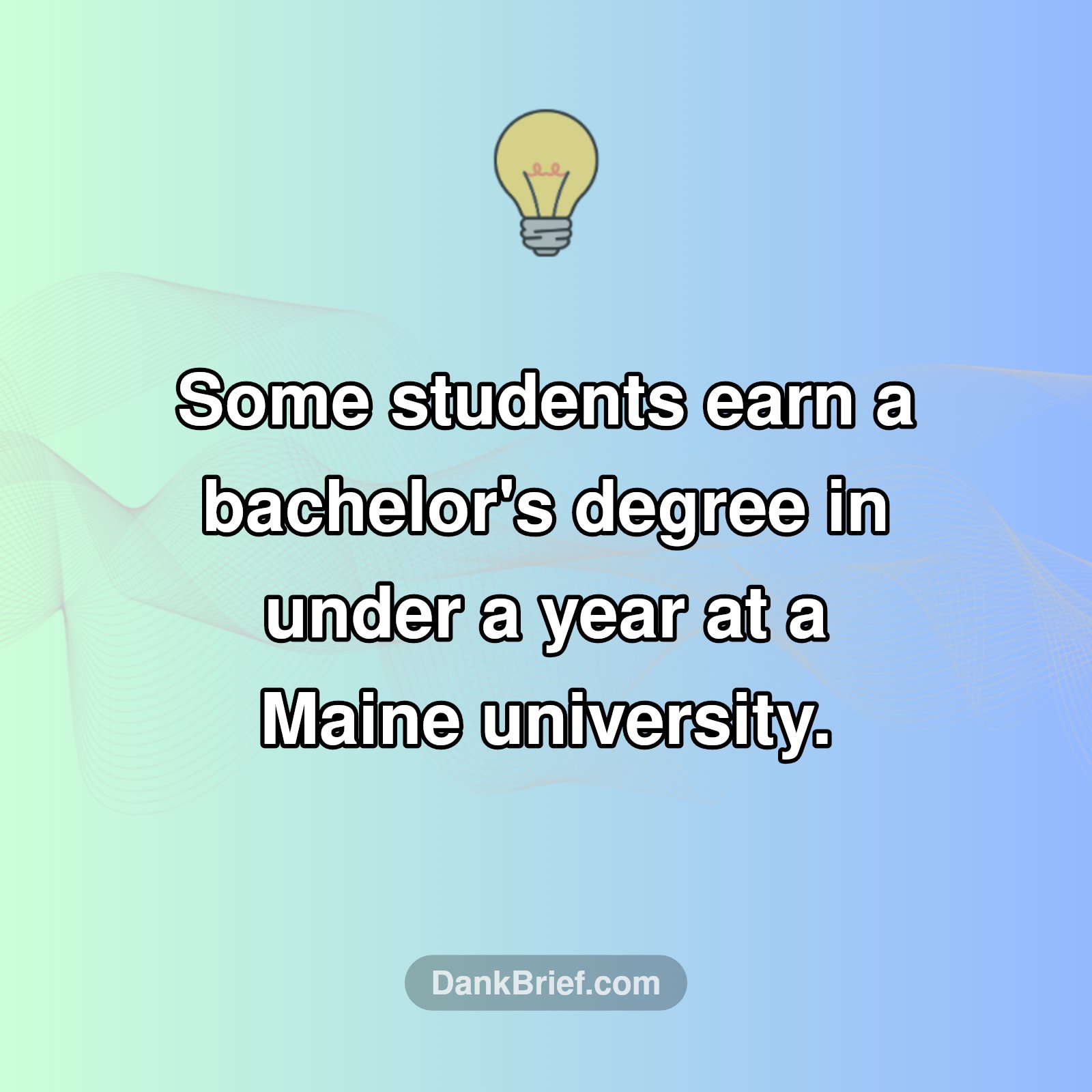 Speedrunning Your Degree?