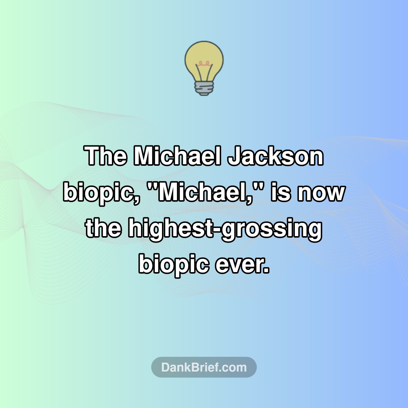 Michael Jackson Biopic Makes History!
