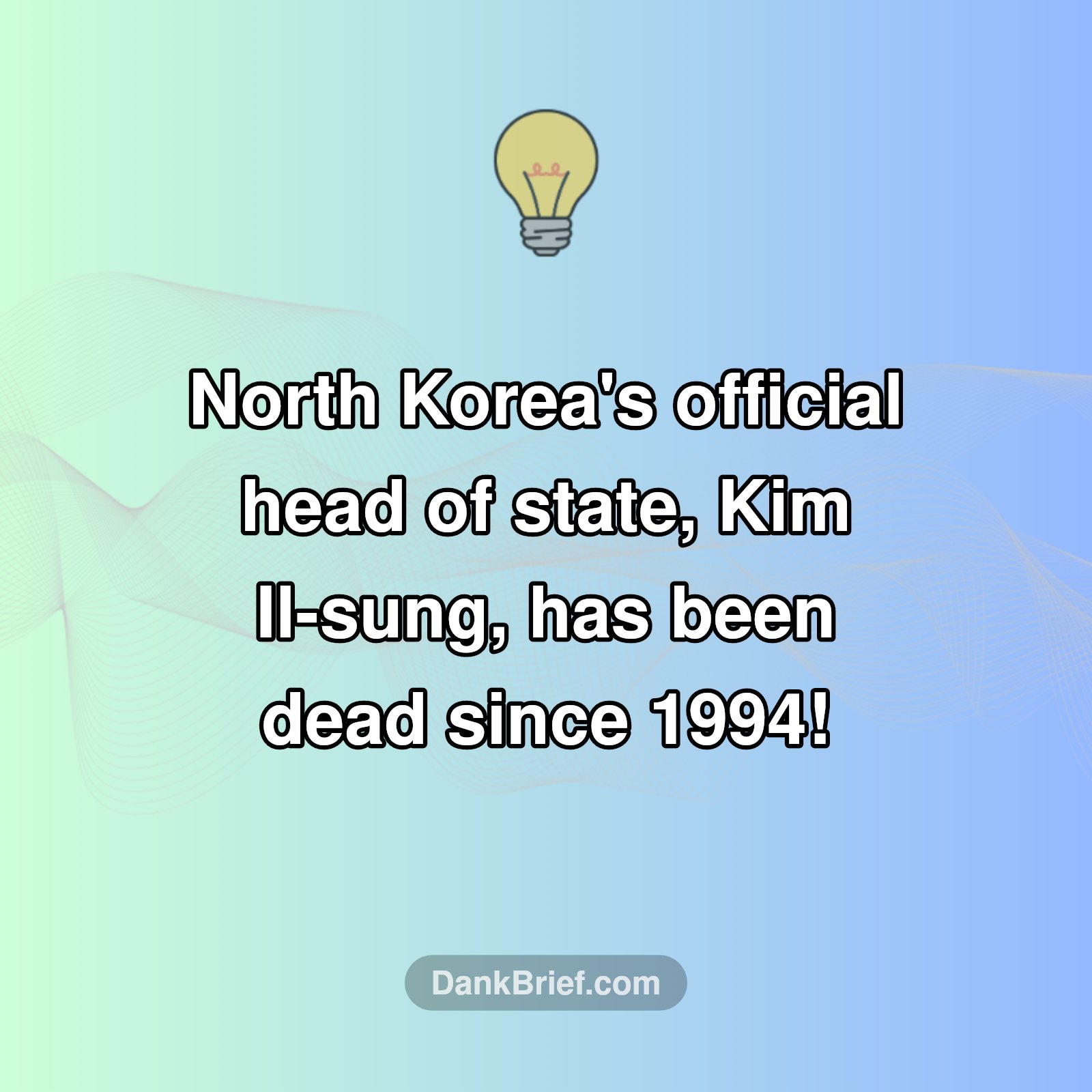 Political Immortality: North Korea's 'Eternal President'