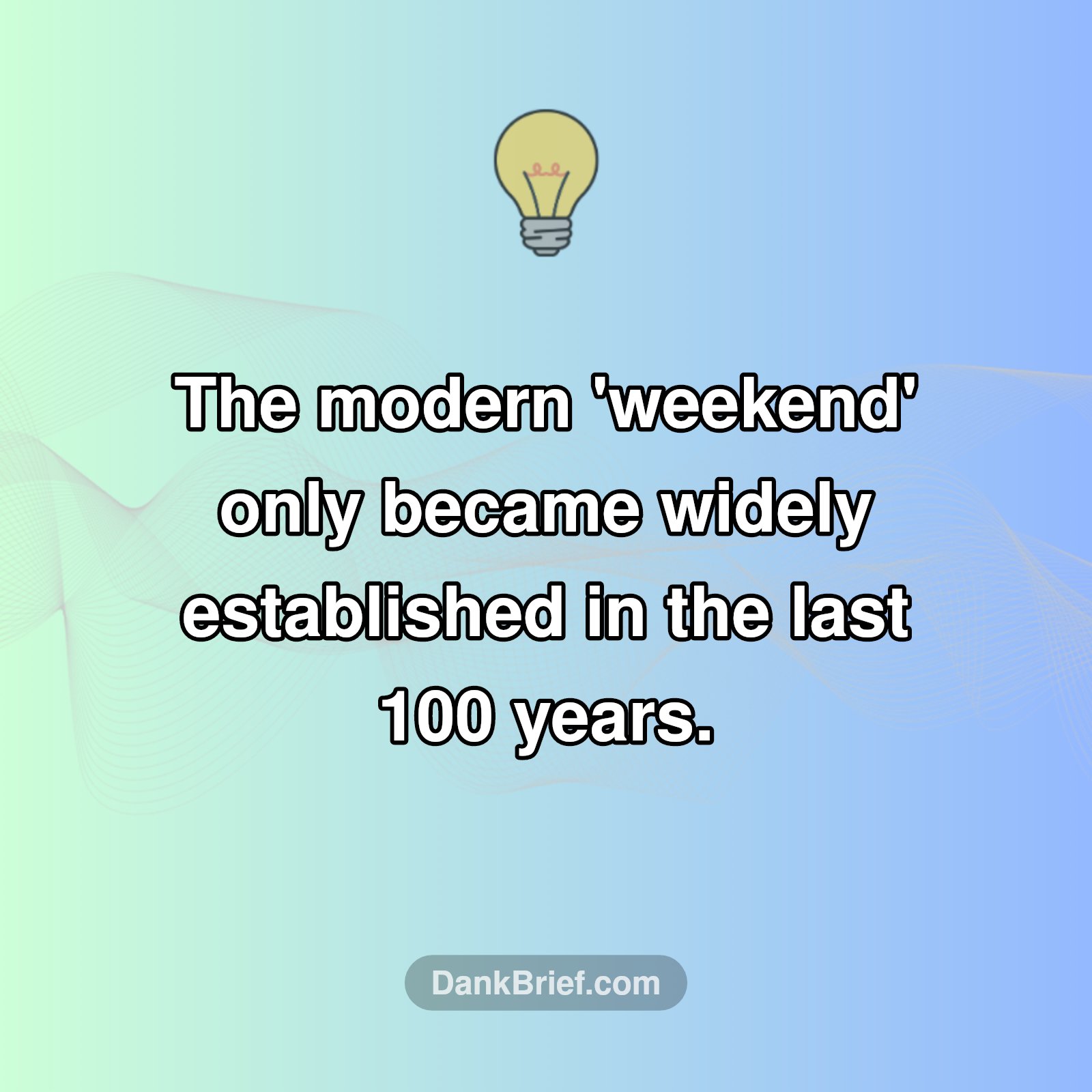 Your Weekend Is A Modern Marvel!