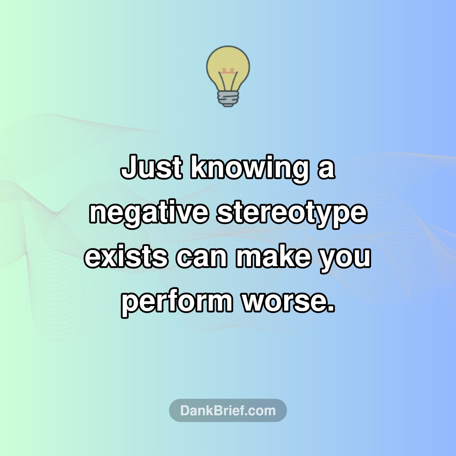 Mind Blown: Stereotype Threat Is REAL!