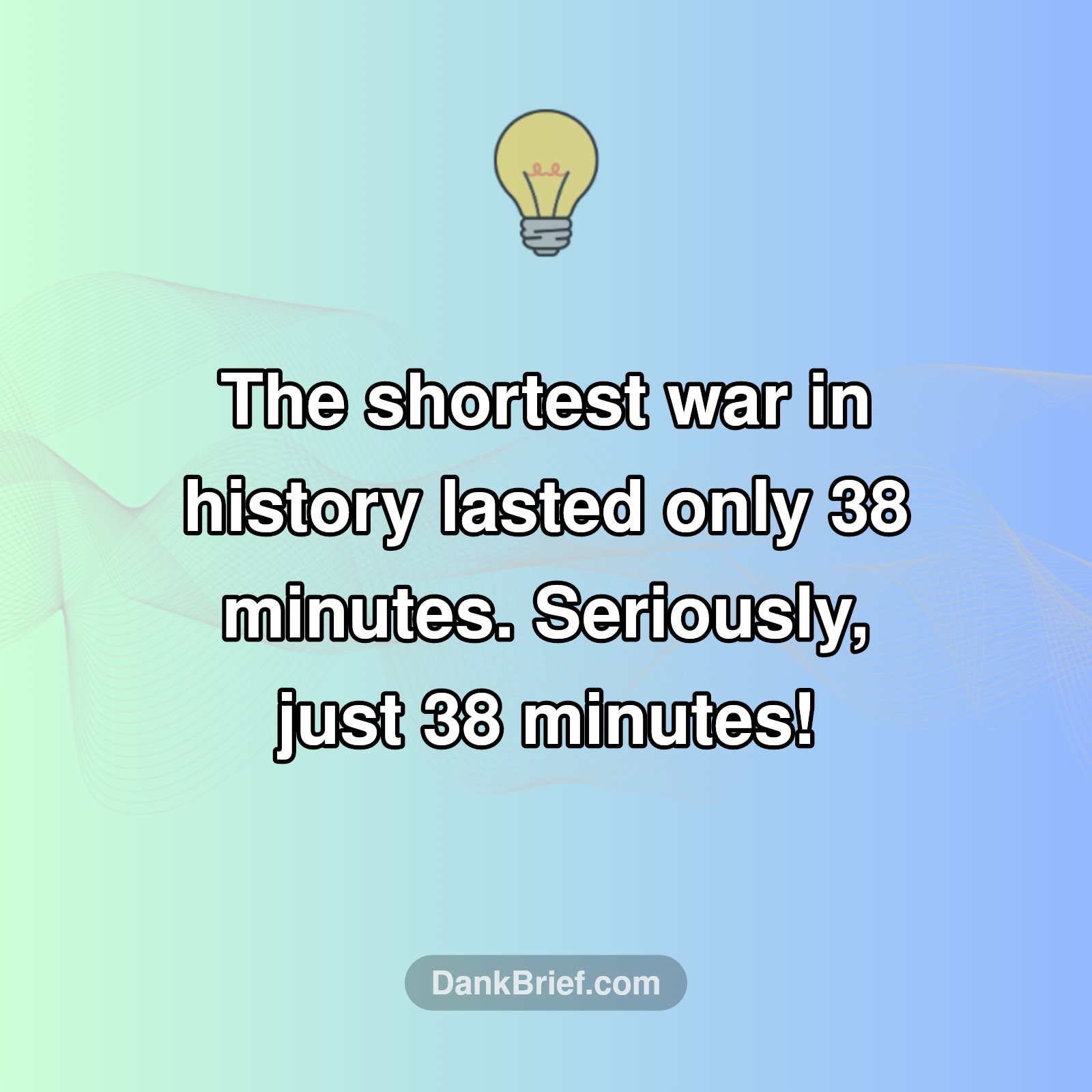 War in a Flash?!