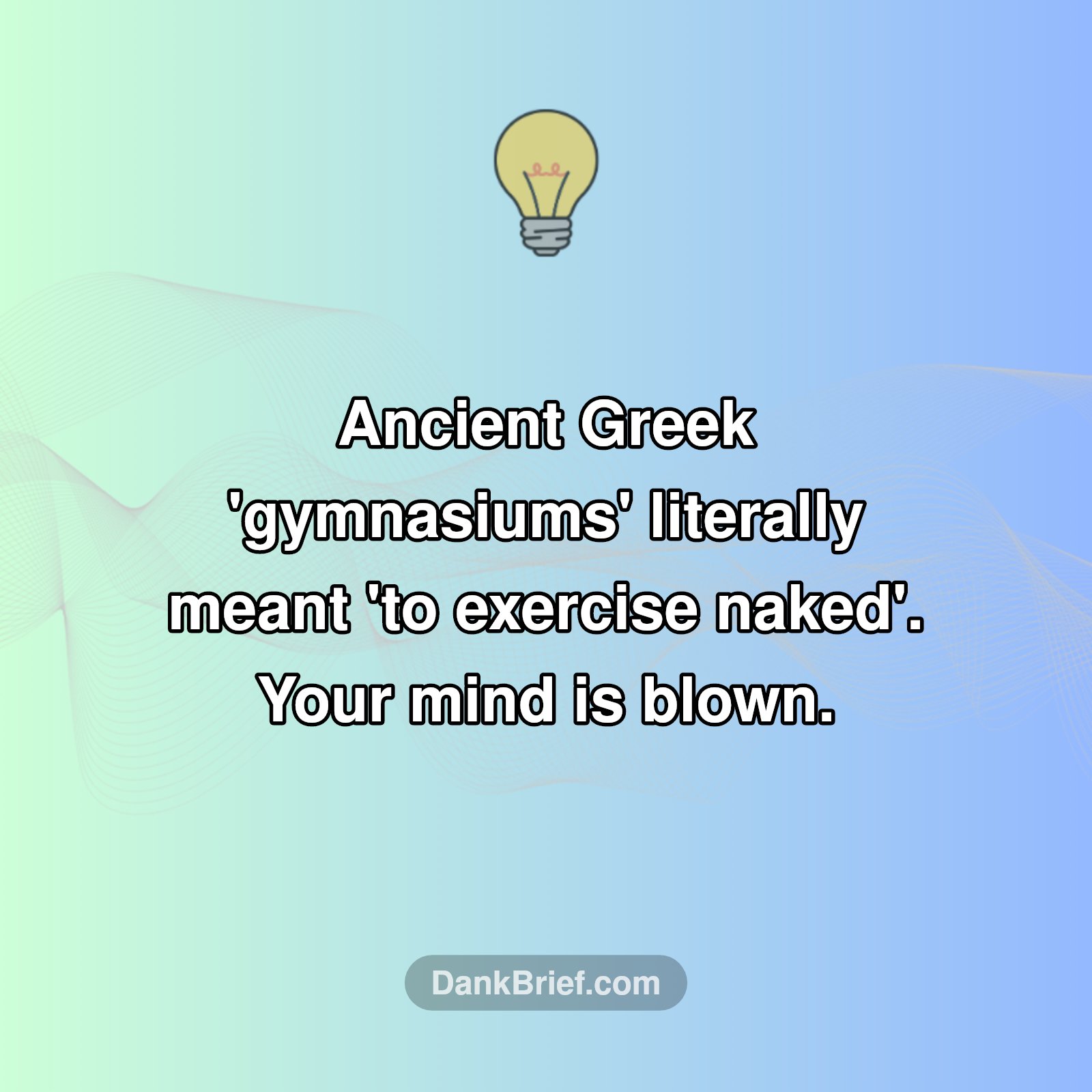 WTF Gym Fact You Didn't Know