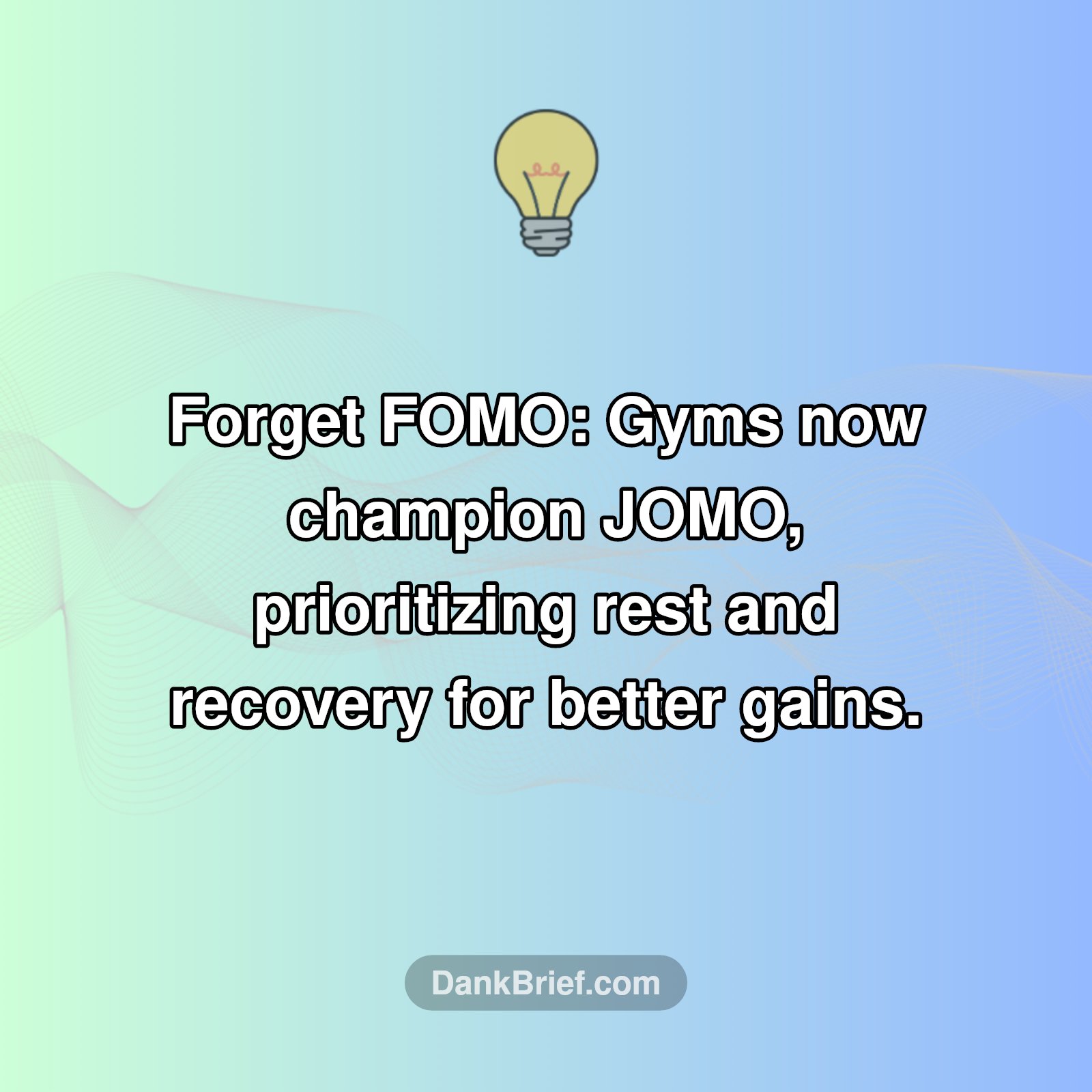 The New Era of Gyms: Embrace the Joy of Missing Out?