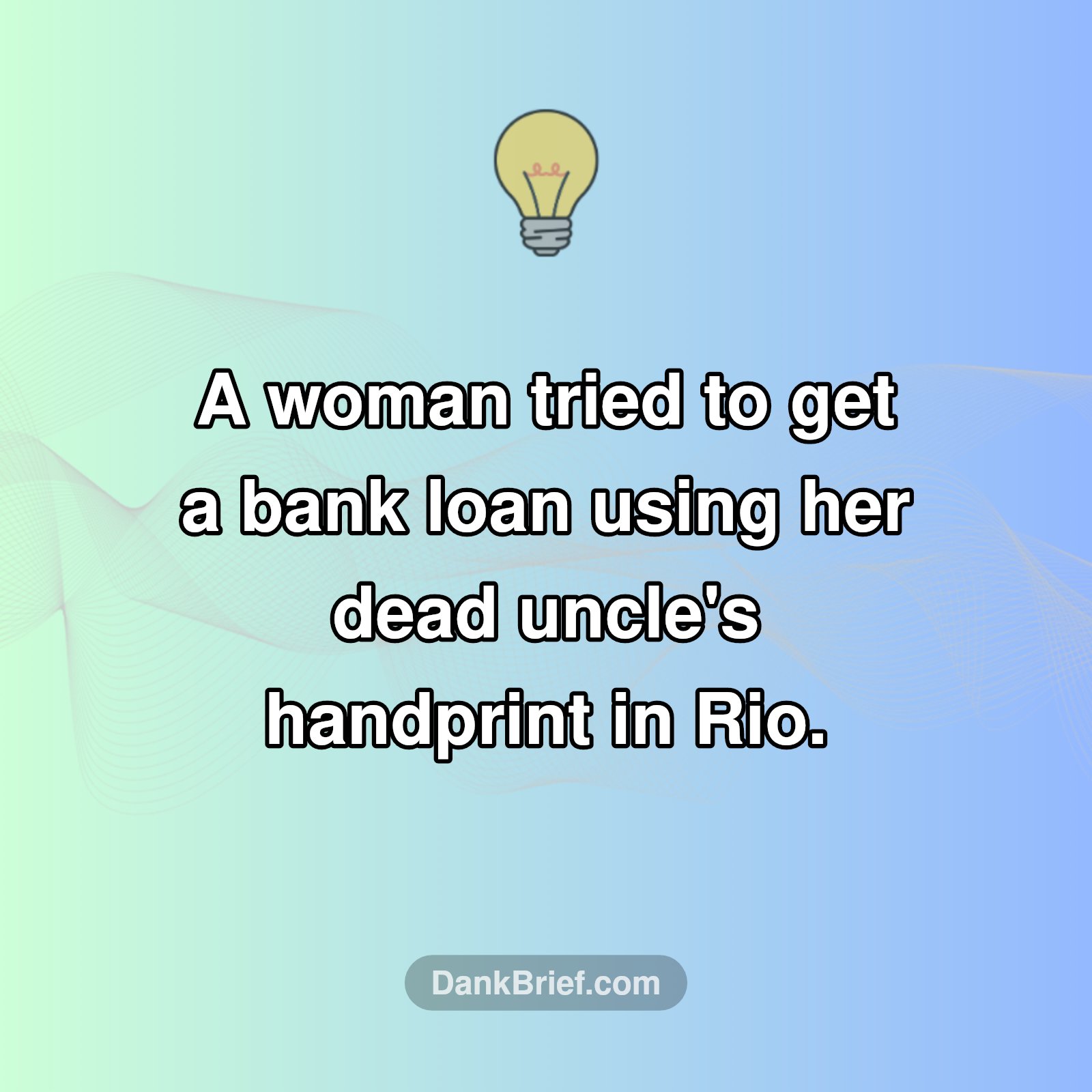 You Won't Believe What She Did for a Loan!