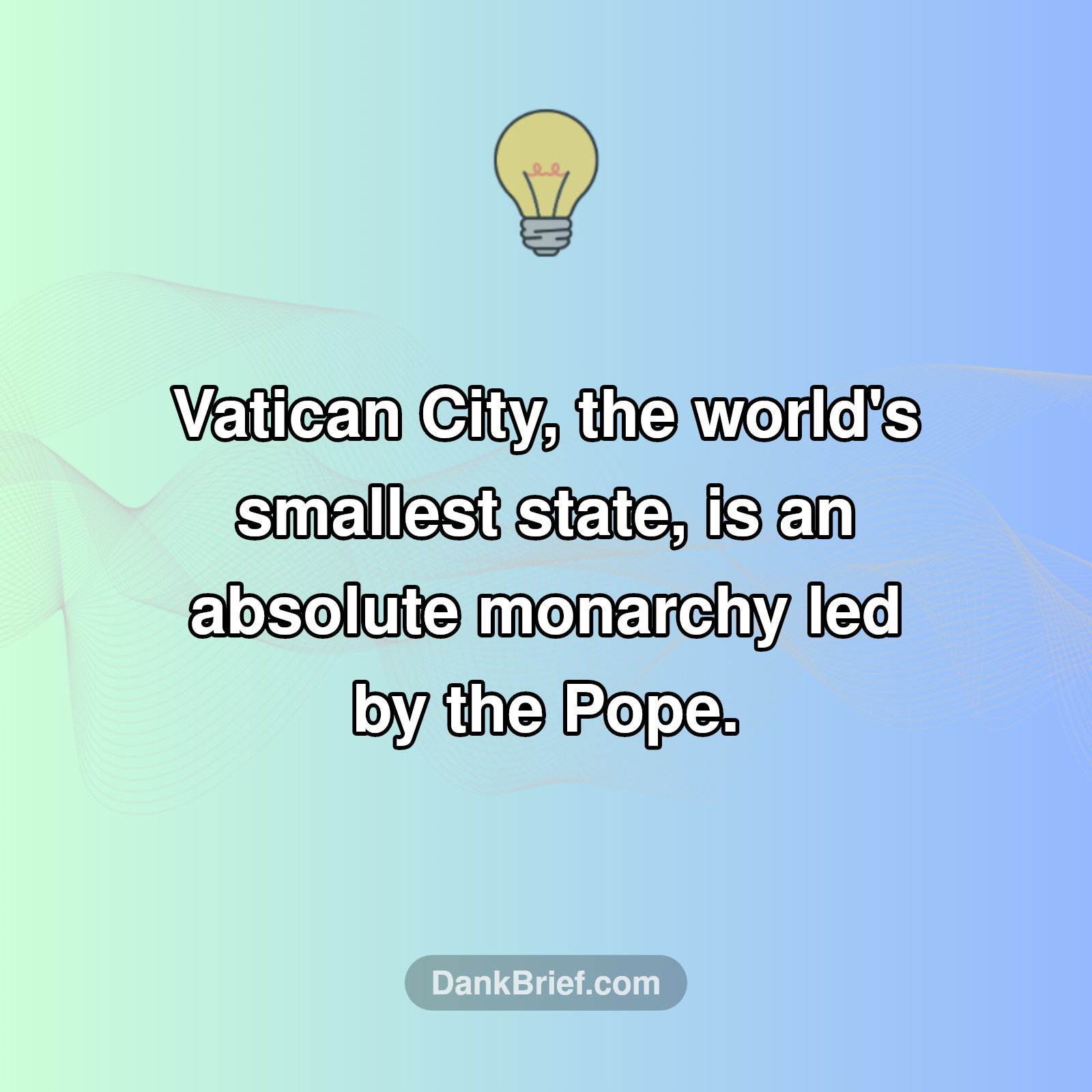 Mind Blown: Vatican City's Wild Governance
