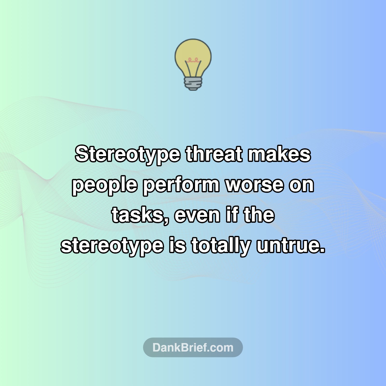 Mind Blown: Stereotypes Can Sabotage YOU