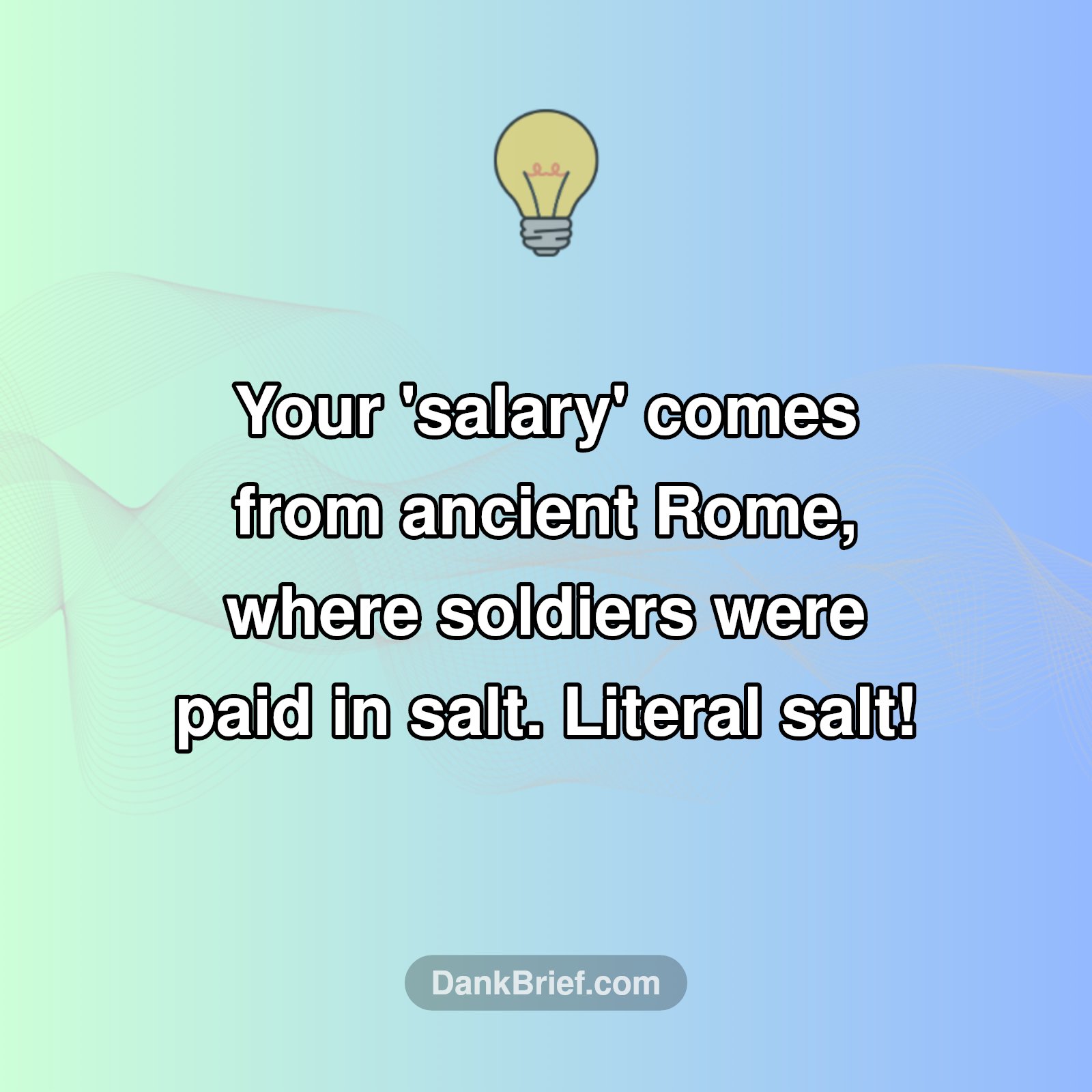 Your 'Salary' Has Ancient Roots!