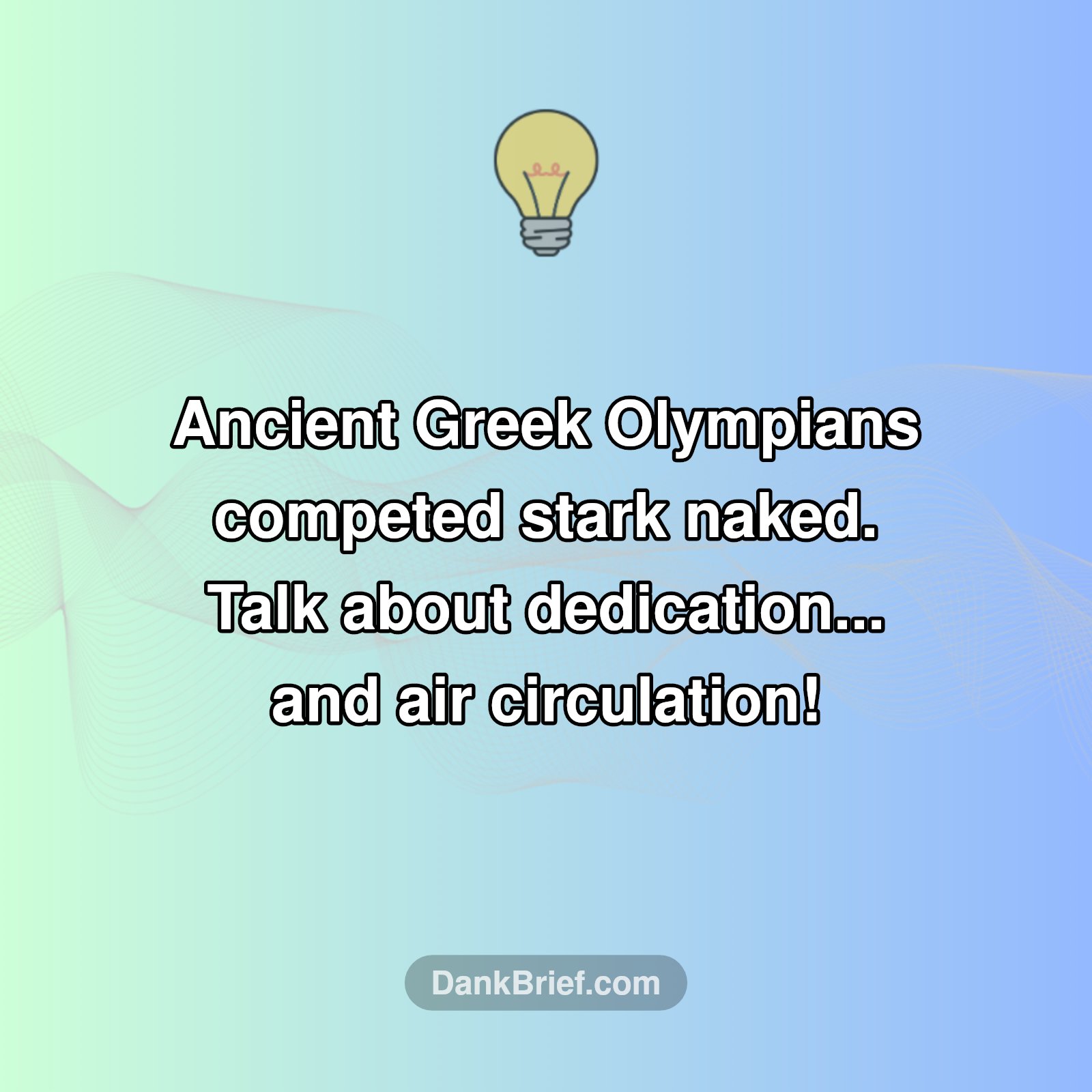 Naked Ambition: Ancient Olympics!