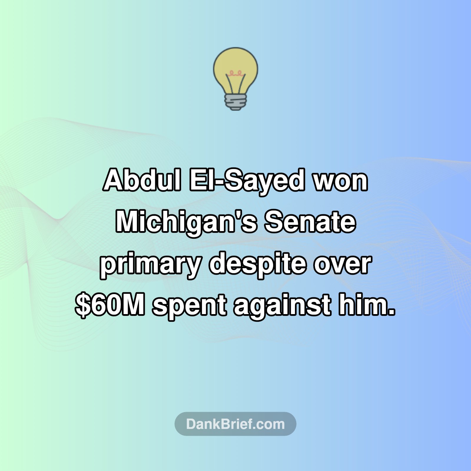 Political Upset in Michigan!