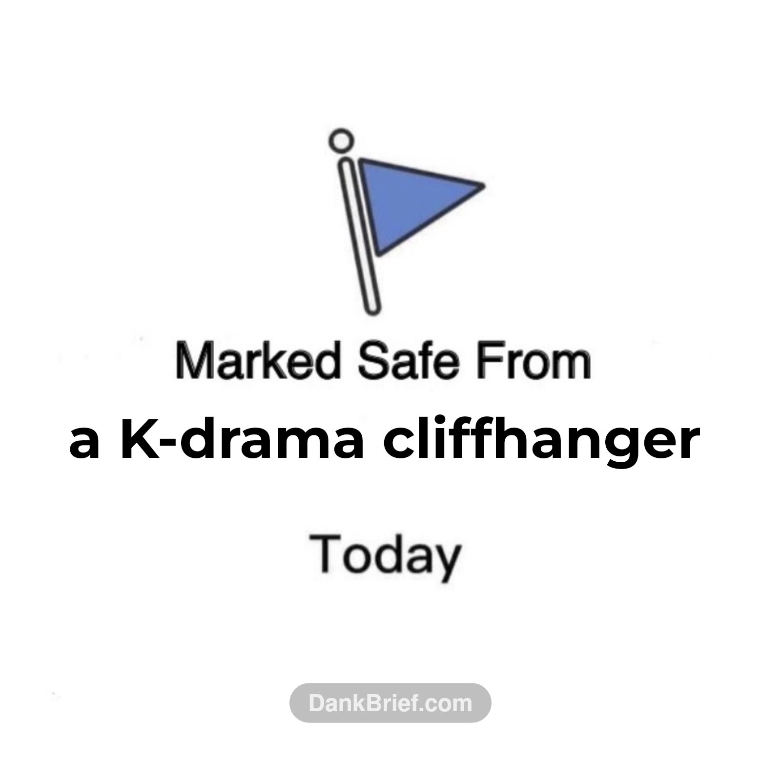 a K-drama cliffhanger