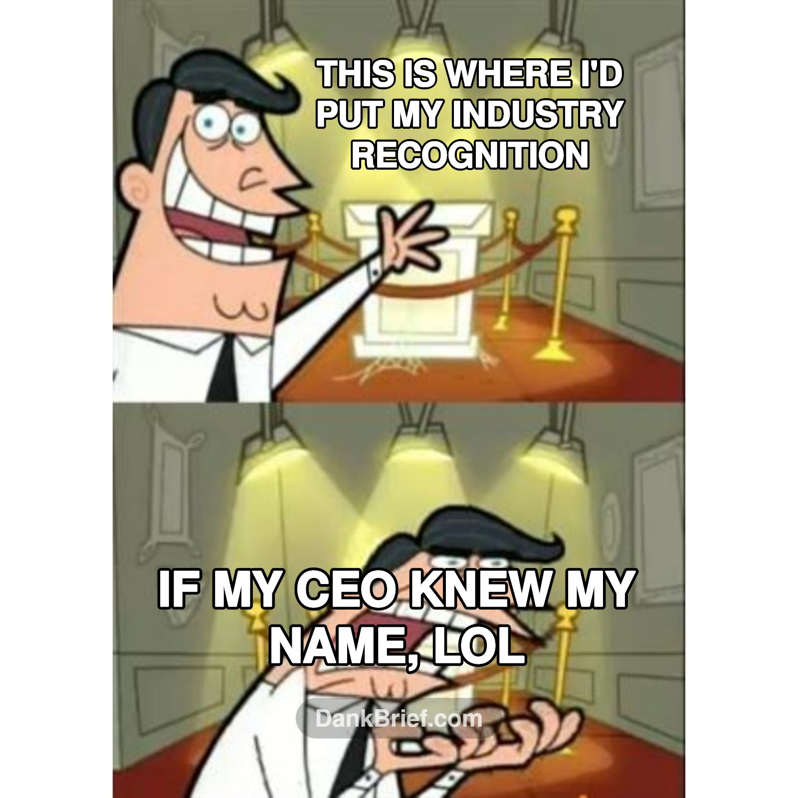 Real talk in this industry, amirite?