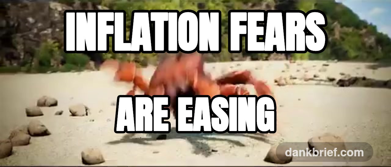 Inflation Fears / ARE EASING