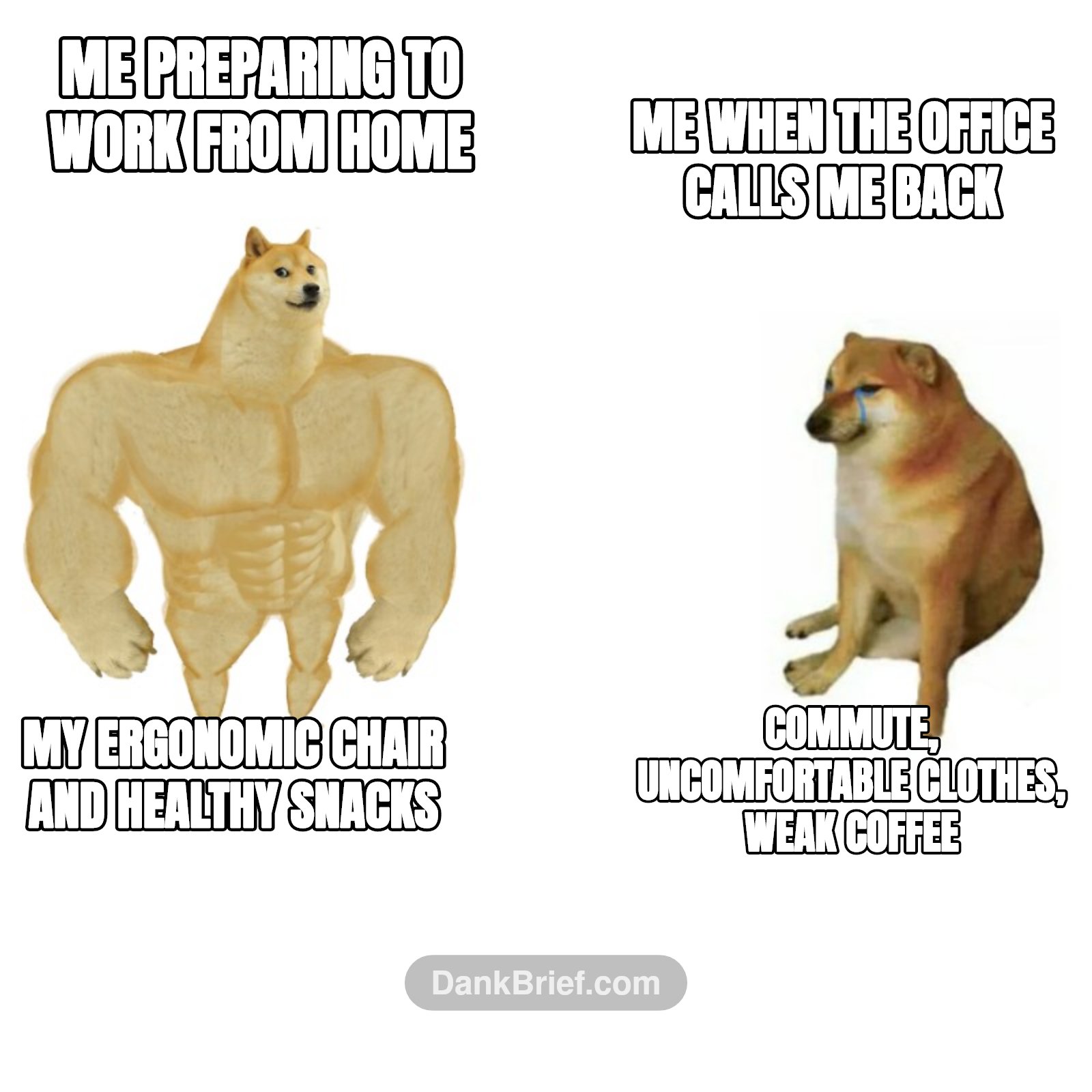 The stark reality of returning to the office