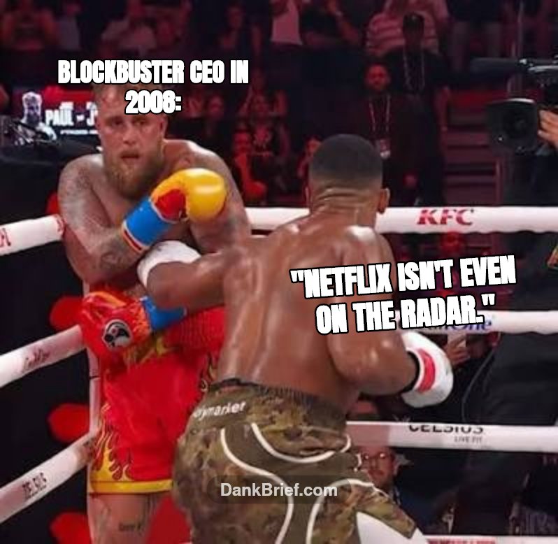 Blockbuster's CEO on Netflix competition