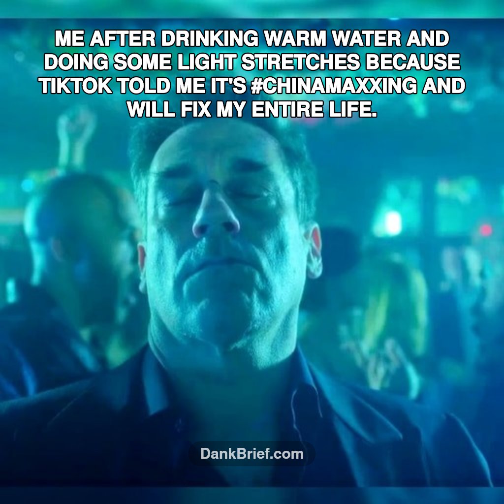 When the #Chinamaxxing hits different 🍵🧘♀️