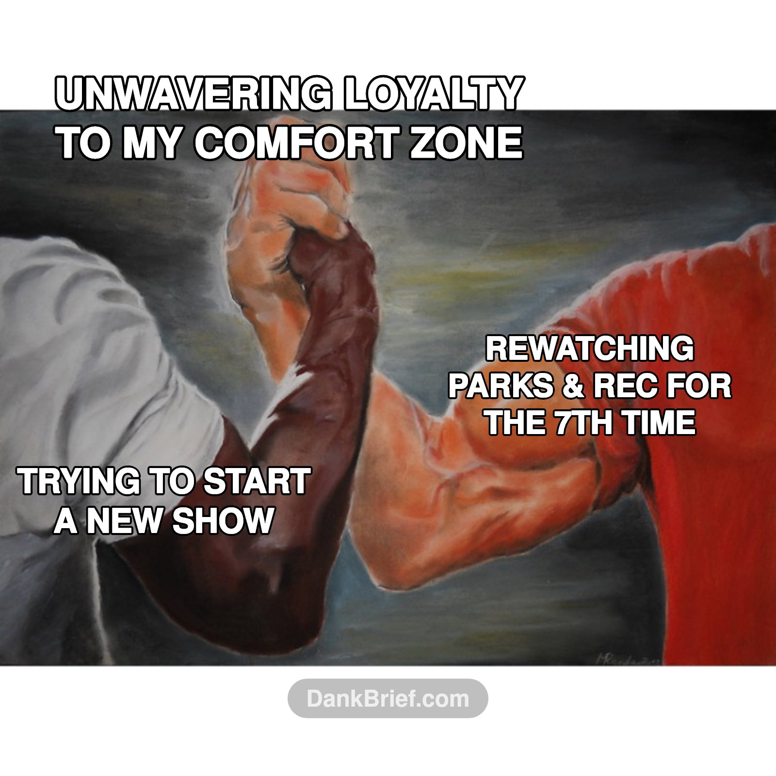 The comfort show is undefeated, bro