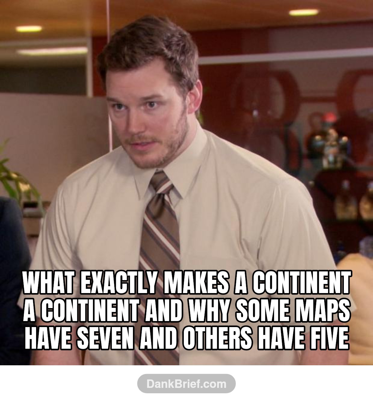 Still unsure about the definition of a continent