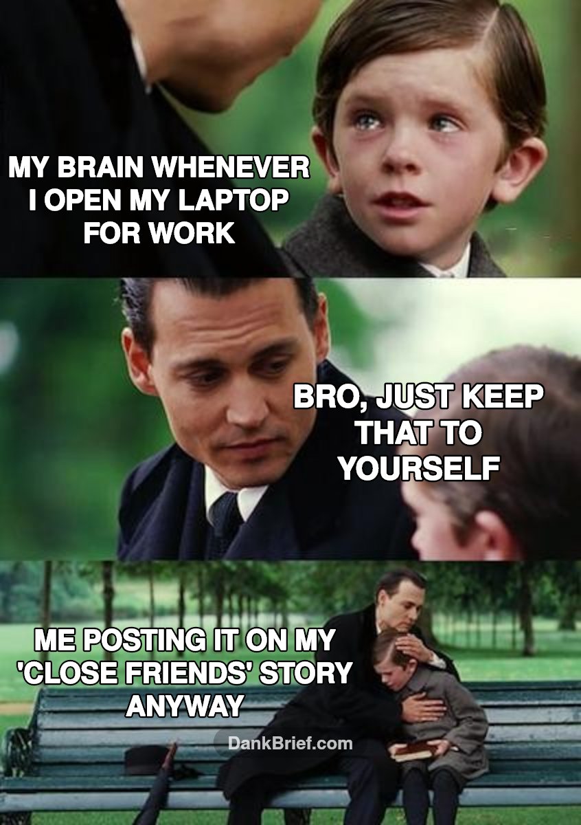 When the intrusive thoughts hit during work hours