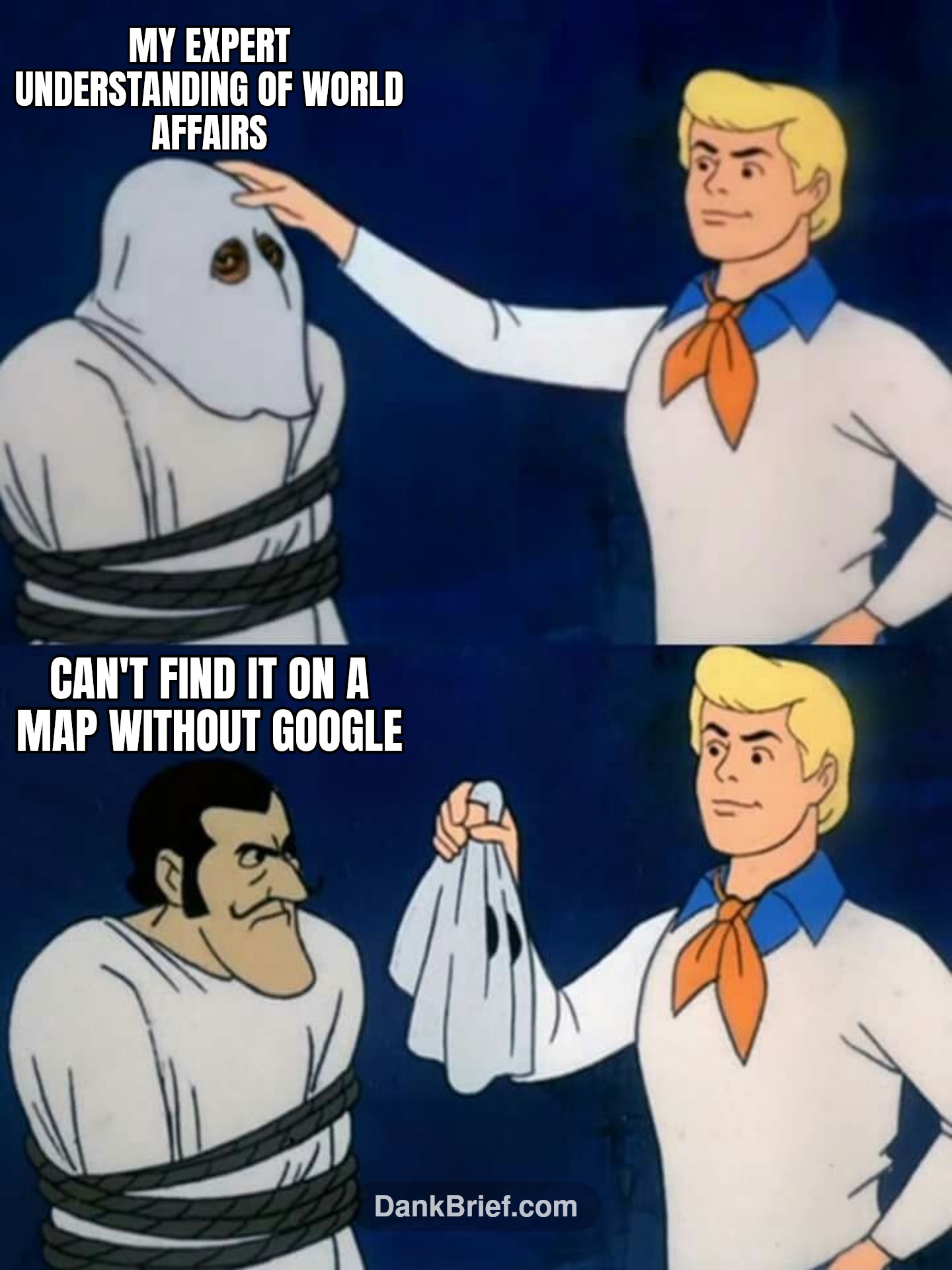 Me @ geography class vs. Me in real life