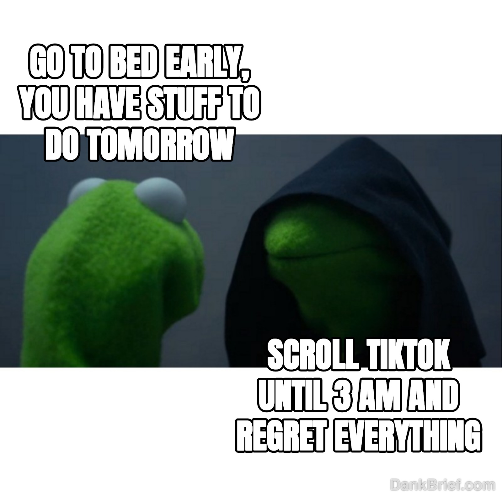 My nightly internal debate