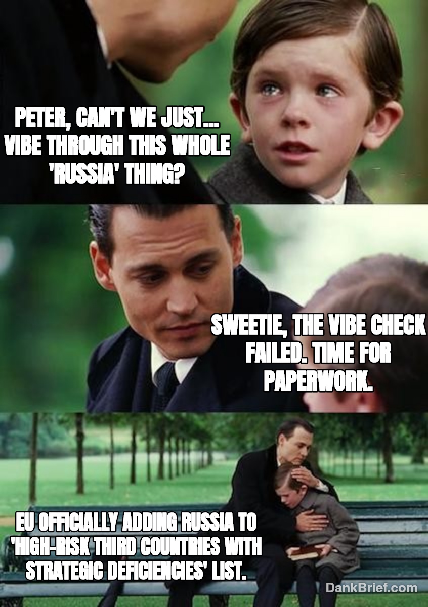EU's Vibe Check for Russia Just Dropped