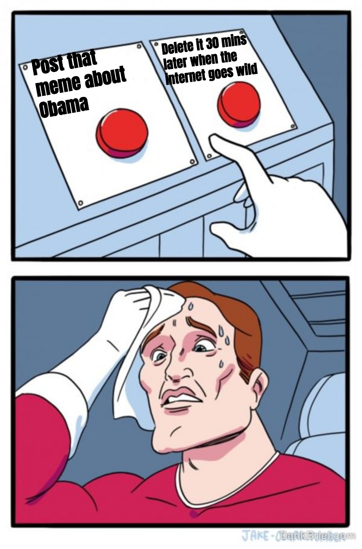 Me trying to go offline for 5 mins after posting something spicy