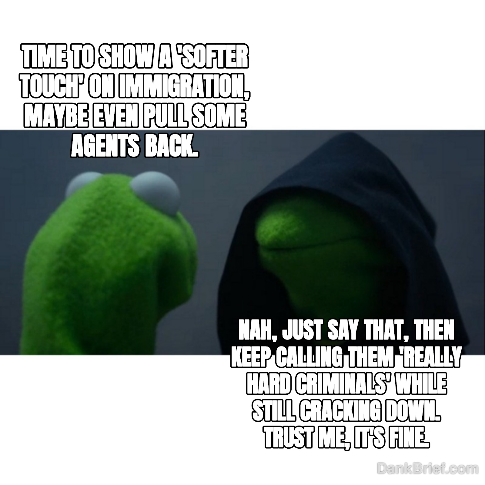 Trump's Big Brain Time on Immigration Policy