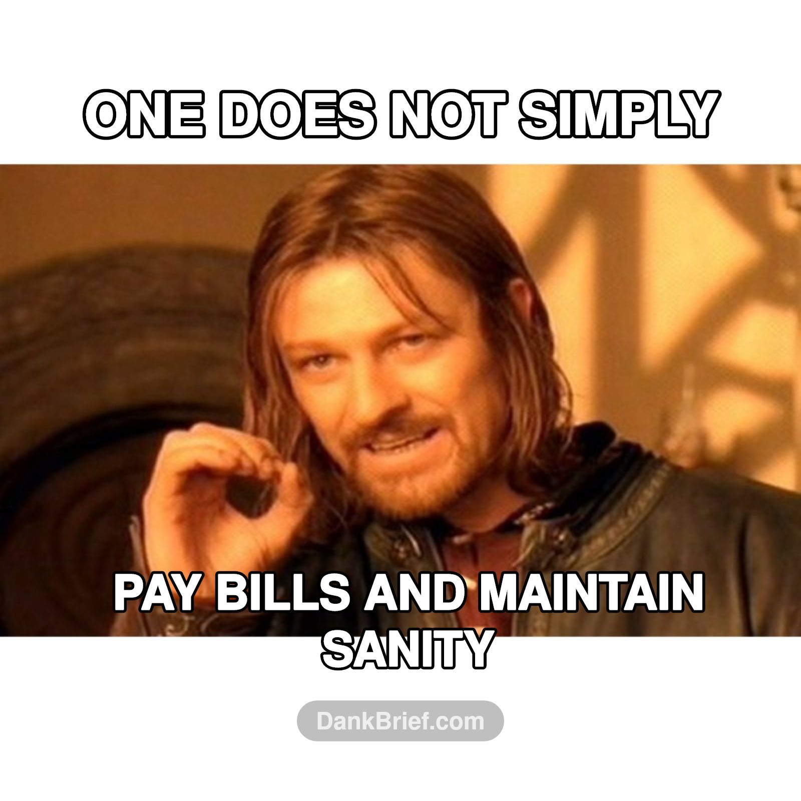 Adulting is a scam, bro