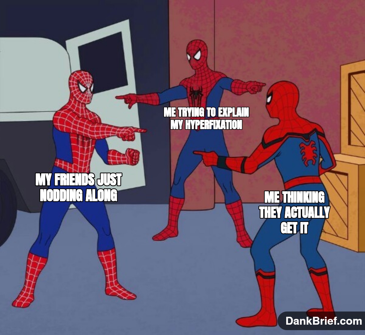 It's a niche, bro
