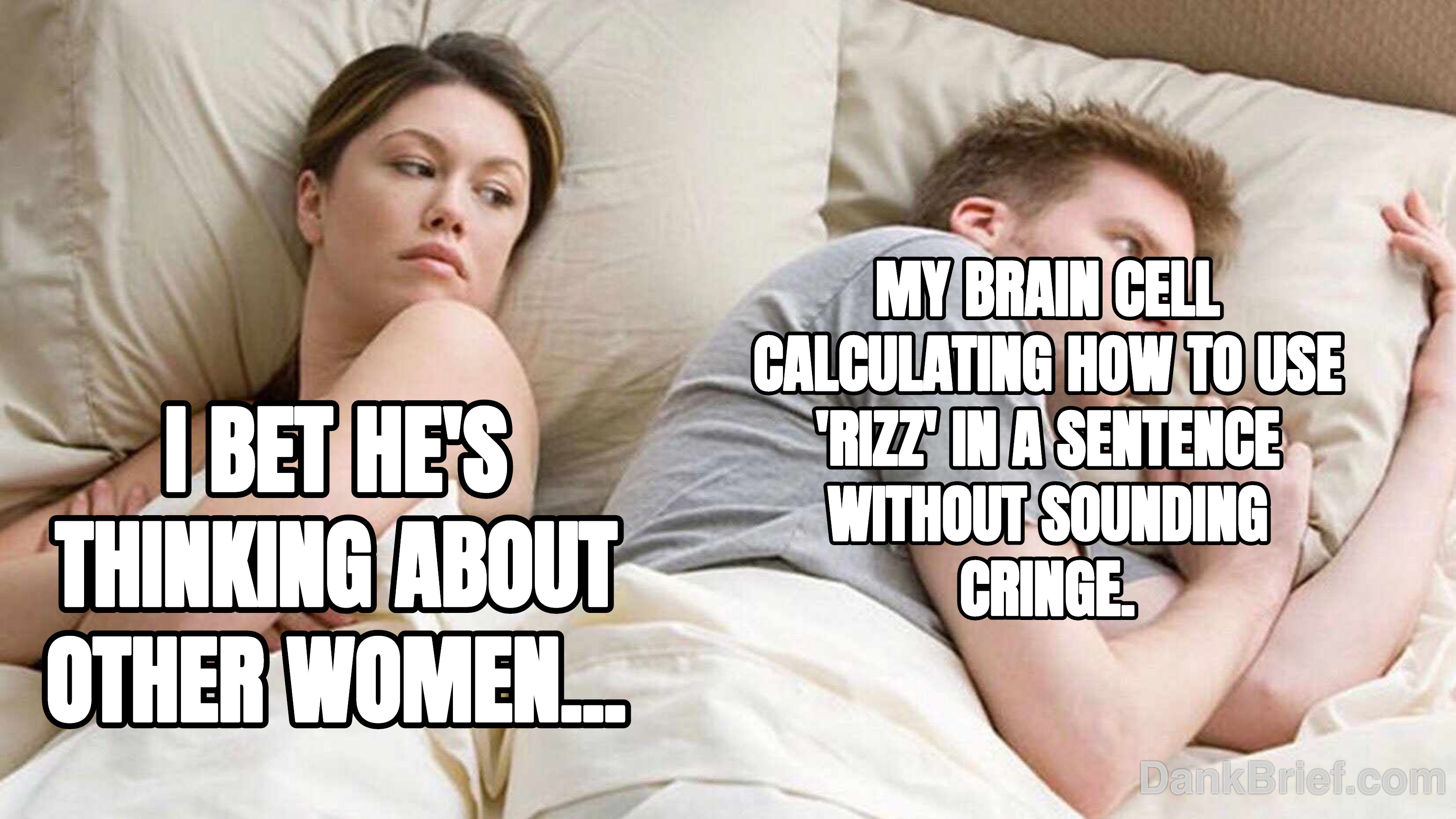 Rizz anxiety is real, bro.