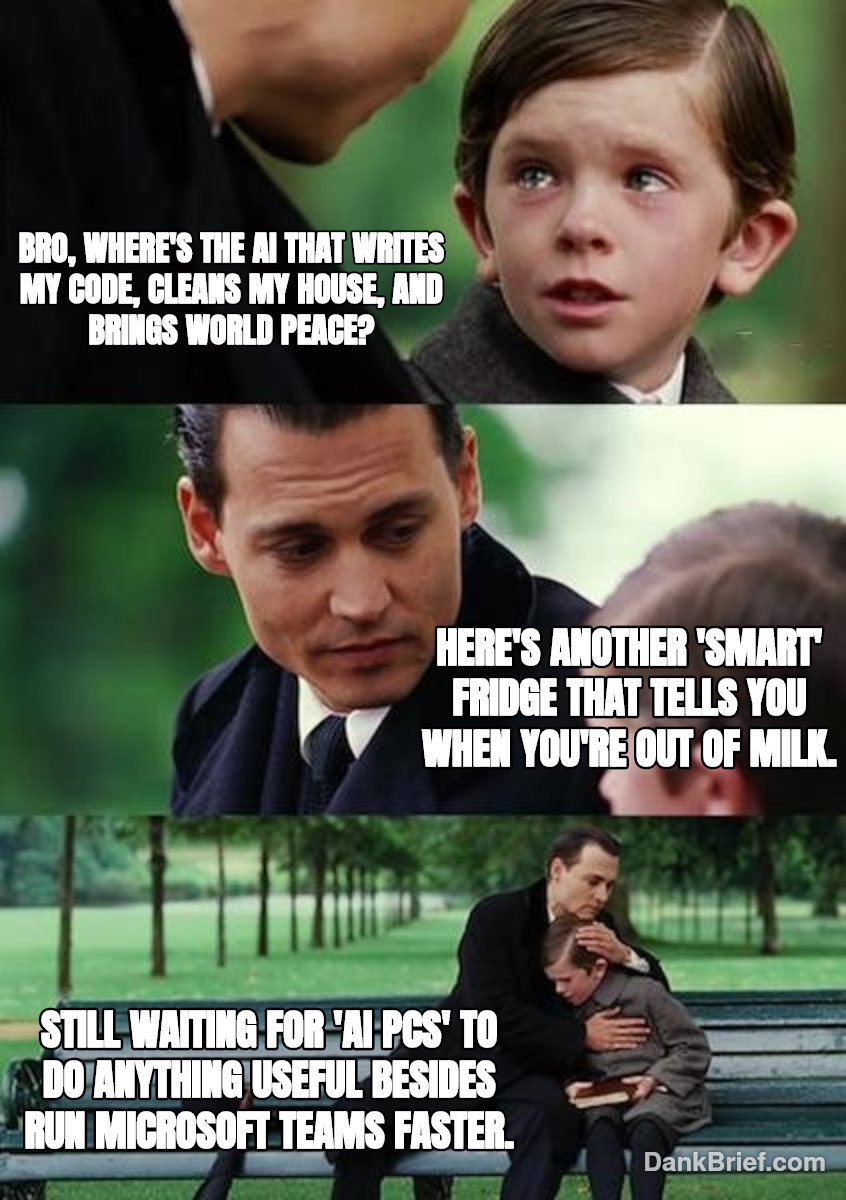 Me Waiting for the 'Transformative' AI Like...
