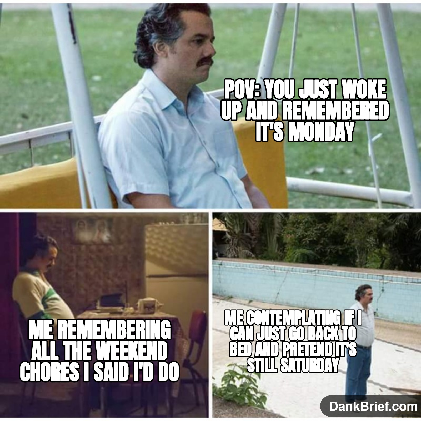 The eternal struggle, bro.