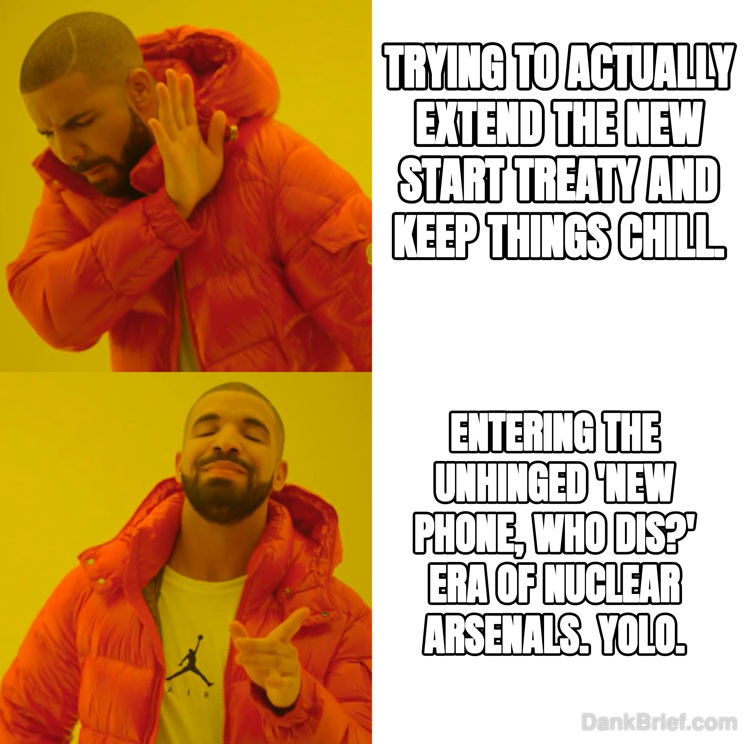 When the last nuclear treaty is on the clock...