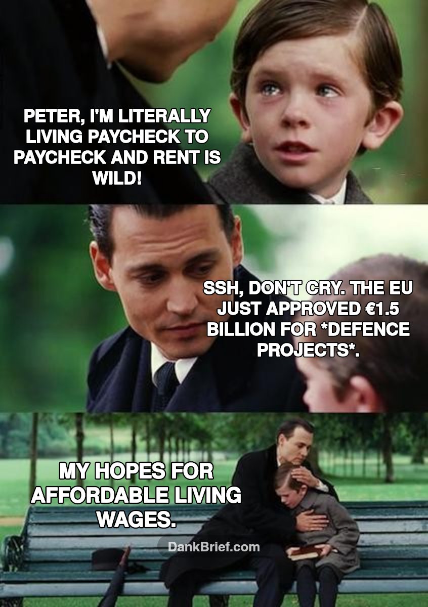 EU's got its priorities straight, apparently
