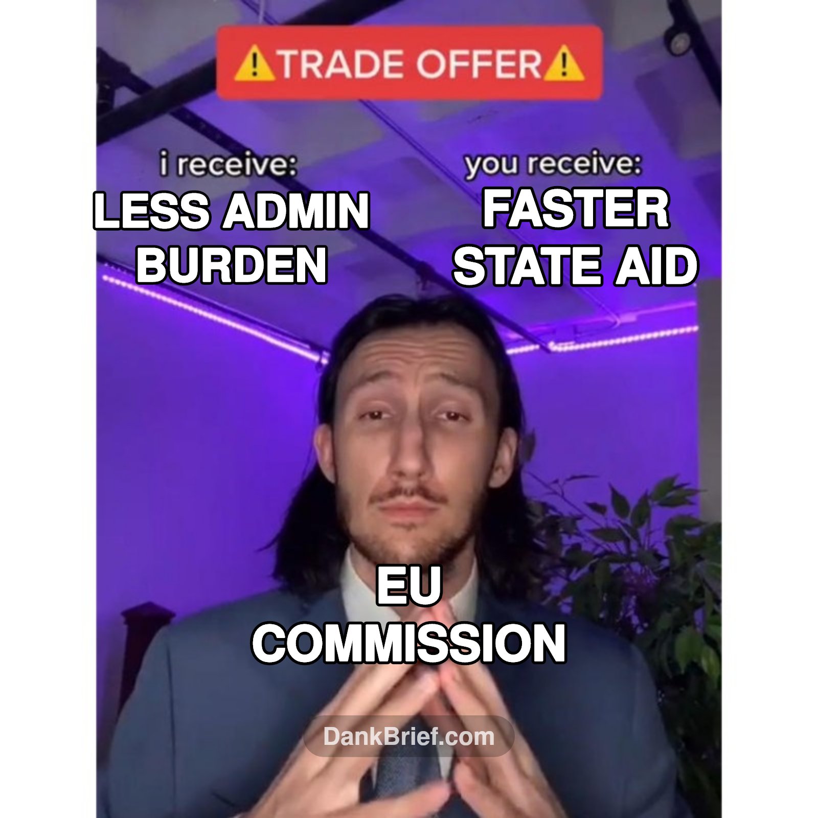 POV: The EU Commission trying to streamline things for once
