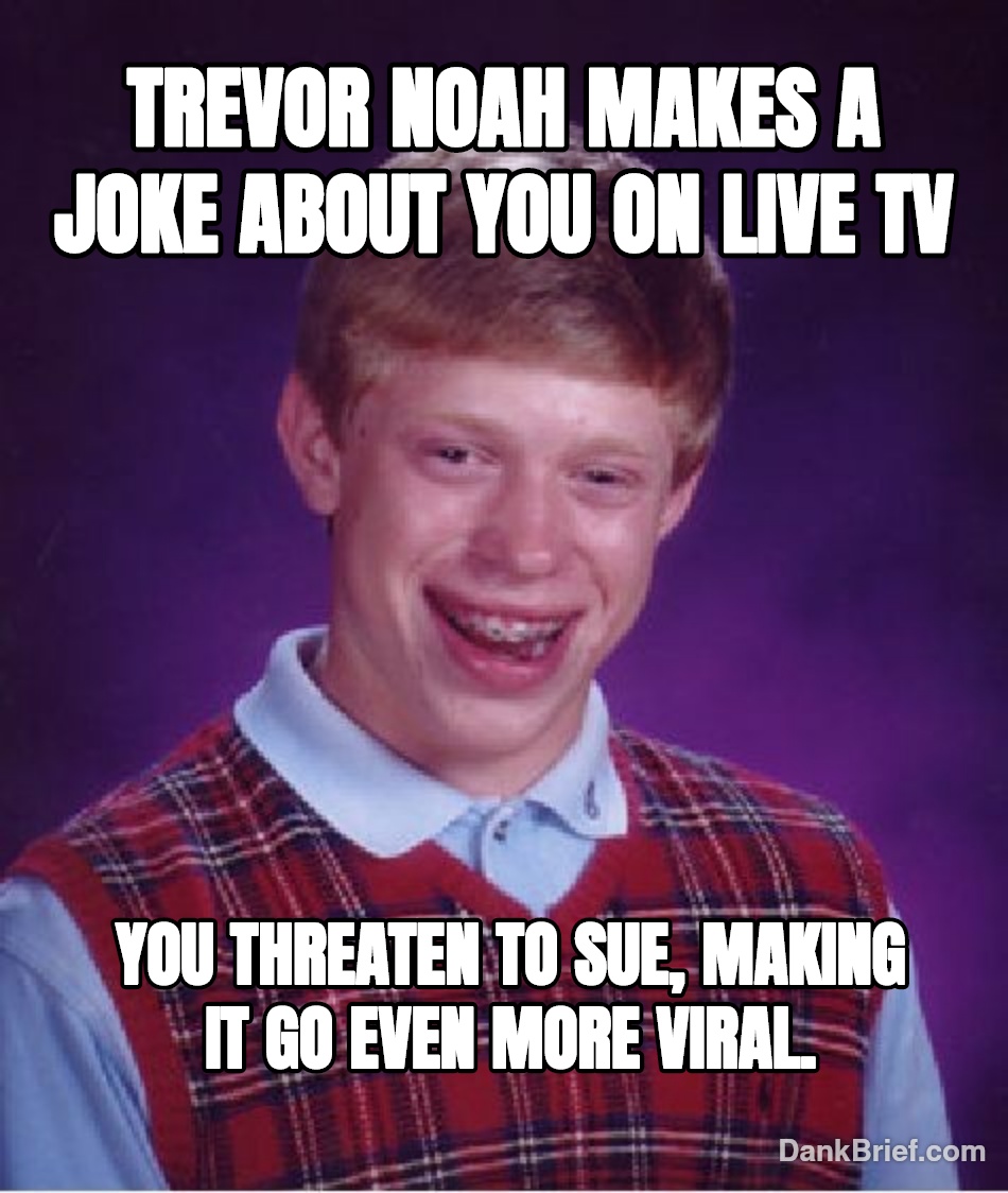 When the joke hits too close to home...